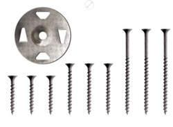 Schluter Kerdi Board-ZT/-ZS Washer & Screw Set
